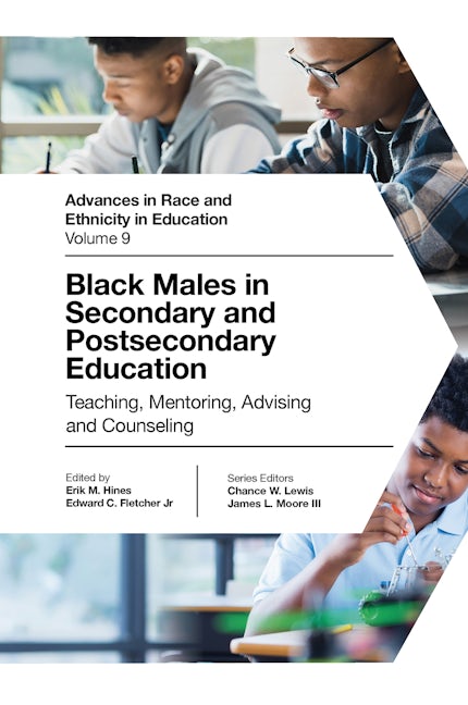 Book cover image for Black Males in Secondary and Postsecondary Education ISBN: 9781804555798